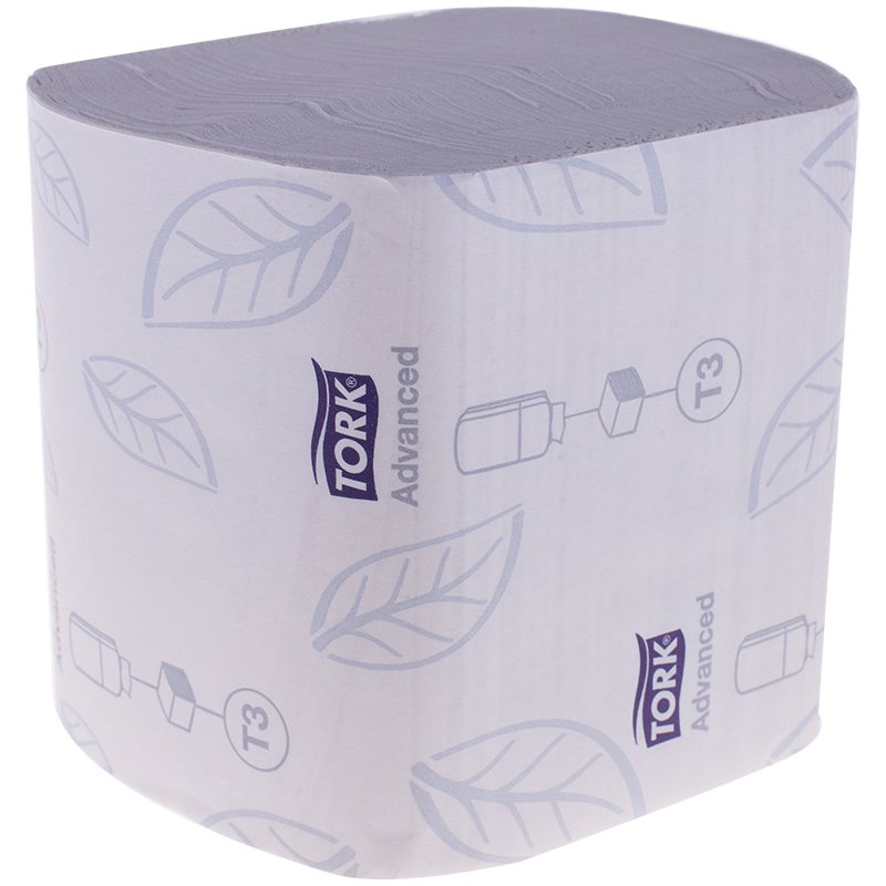 Пример листовой туалетной бумаги Торк